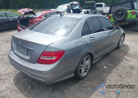 2014 Mercedes-Benz C 250 Luxury/Sport from USA, damaged, VIN WDDGF4HB6EG197061